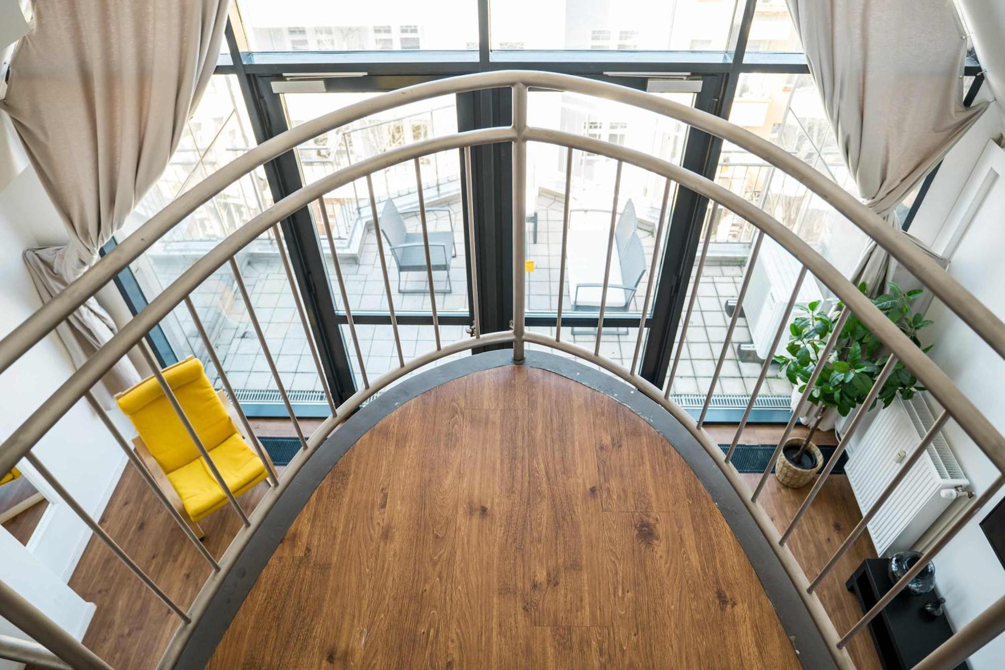 Fantastic Loft With Balcony Lägenhet Berlin Exteriör bild