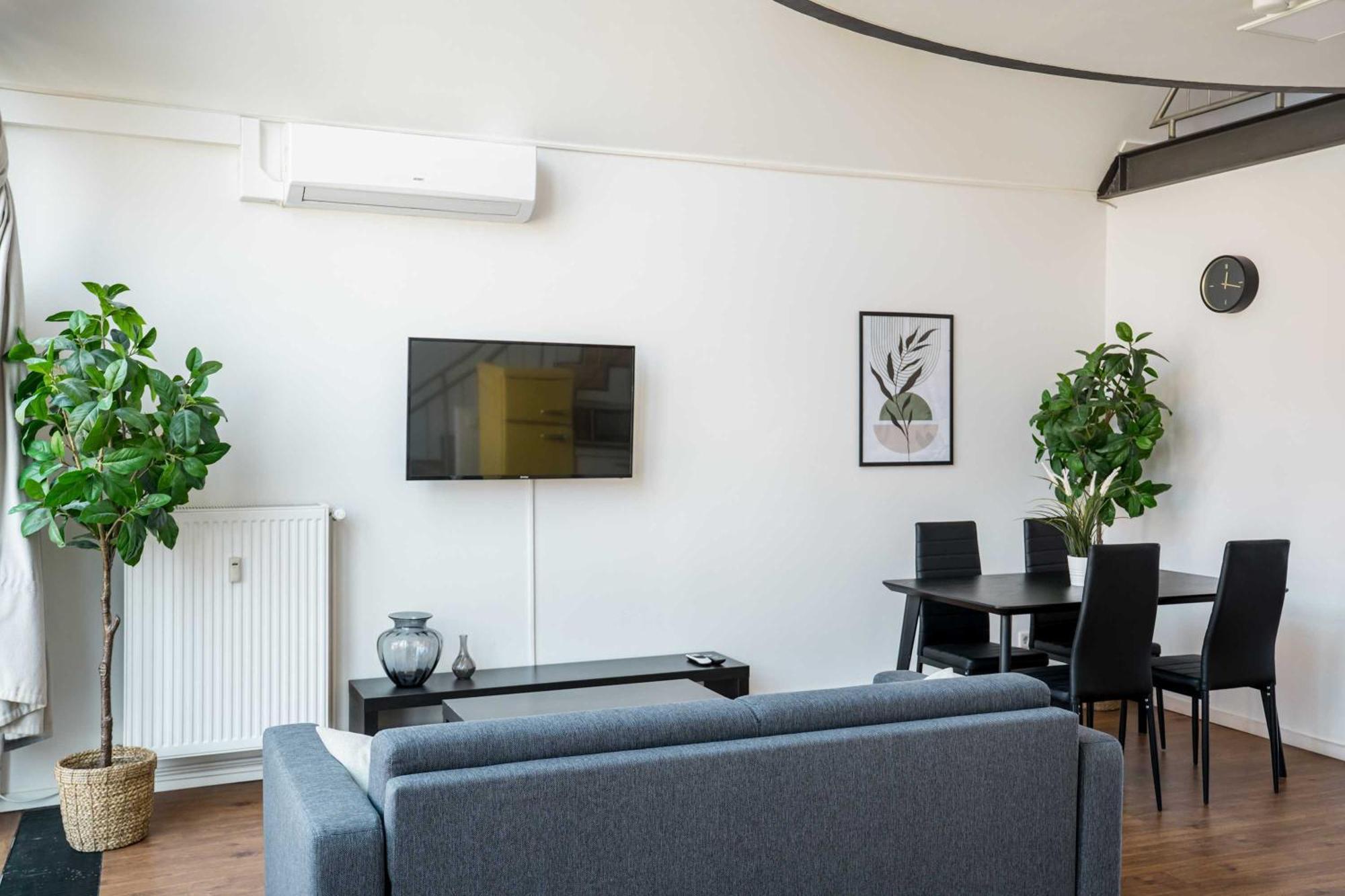 Fantastic Loft With Balcony Lägenhet Berlin Exteriör bild