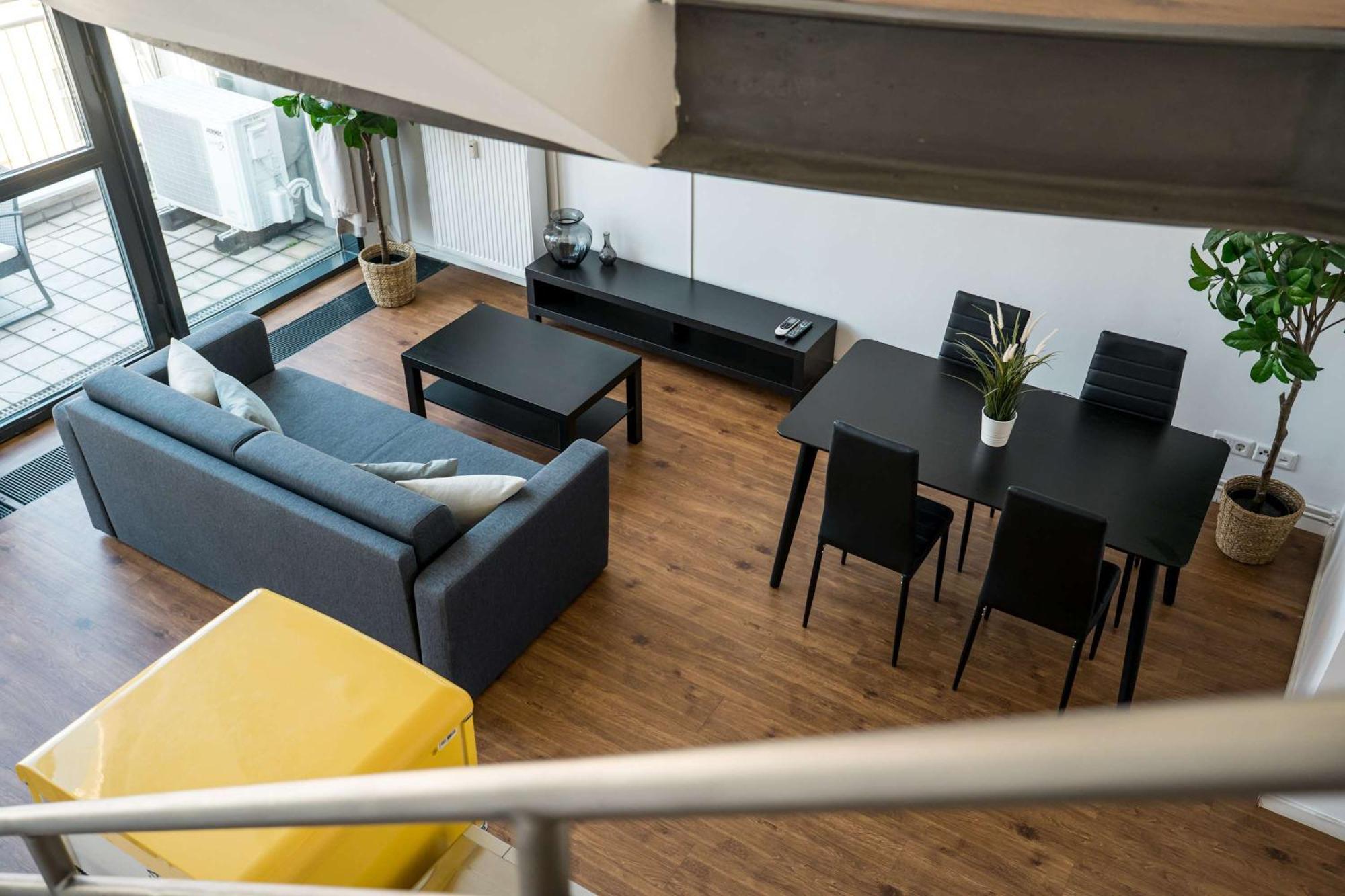 Fantastic Loft With Balcony Lägenhet Berlin Exteriör bild